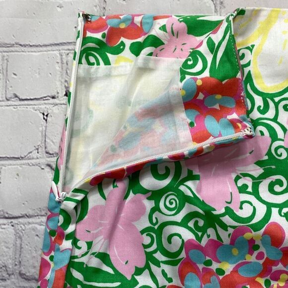 Lilly Pulitzer Mariposa Callie Scalloped Edge Skirt 8‎ - Picture 3 of 7